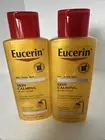 2 Bottles Eucerin Skin Calming Body Wash Fragrance Free 8.4 fl oz Each