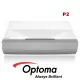 OPTOMA 奧圖碼 P2 4K UHD 超短焦 家庭劇院投影機 3000流明 公司貨