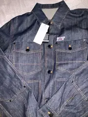 NEW Onitsuka Tiger (Sample) Men’s Denim Jean Jacket - L
