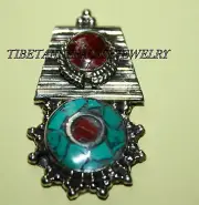 Nepalese Turquoise spacer Necklace Spacer Nepal spacer beads tibet spacer sp23