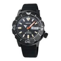 在飛比找博客來優惠-SEIKO PROSPEX 黑潮夜潛機械腕錶-黑