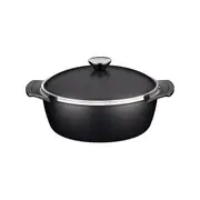 Tramontina Lyon Casserole 24cm 3.7L - Black