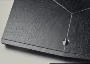 KH Laptop Crocodile Leather Skin Cover for New Dell Alienware 15 R3 ALW15C 2016