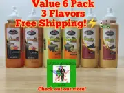 6X ZAASCHILA HABAN GUACAMOLE & CHIPOTLE MILD TACO SALSA 9.35oz BOTTLES(FREE )