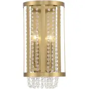 Savoy House Lighting L9-3203-2-322 Mancini Wall Sconce Warm Brass