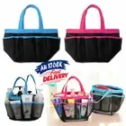 Shower Bag Carry Totes Mesh Toiletry Bath Organizer Packable Caddy Bathroom