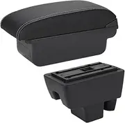 Car Armrest Box for Vw for Polo 2020 2021 Car Armrest Box Retrofit Car Accessories Interior Details Storage Box Storage Armrest Box