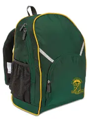 Bottle Omni Back Pack With Gold Piping