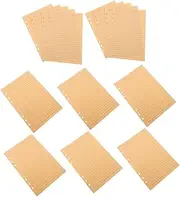 VILLFUL Vintage Paper Notebook Refills A5 Planner Insert Ruled Pages for Binder Planner