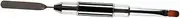 Healeved Professional Nail Art Tools Extended Glue Pen Flat Brush for Gel Acrylic Easy Application Portable Design