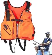 Swim Vest Adult,Floatation Devices With Reflective Strips Swim Vest - Kayak Life Vest, Fishing Floatation Jacket for Paddle Board