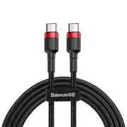 Baseus Cafule TypeC to TypeC Type C Charging Data Transfer Cable (2m) [Black+Red]