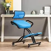 Ergonomic Kneeling Chair, Kneeling Chair Height Adjustable Stoolknee Support Chair for Home and Office Improved Posture,G