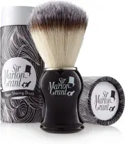 Sir Marlon Grant Premium Vegan Style Badger Hair Wet Shave Brush