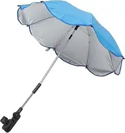 ANDRESLAD Stroller Clip Sun Umbrella for Beach Outdoor Use Lightweight Chair Umbrella Accessories with Clamp for Newborns