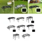 Folding Camping Table Portable Desk Sturdy Stable Lightweight BBQ Picnic Table