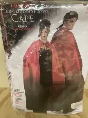 56" Red Two Tone Faded Vampire Cape Costume Accessory