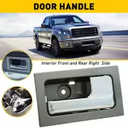 Door Handle Inner For 09-2014 Ford F-150 Silver W/ Chrome 9L3Z1522600CB Lever (for: Ford)