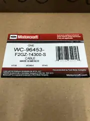 NEW MOTORCRAFT WC-96453 BATTERY CABLE FOR 2016 LINCOLN MKX AWD 2.7L V6 AUTOMATIC