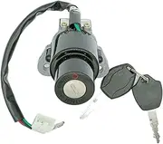 for DT125RN 4BL 1997-1998 for DT200R 1988-1989 Ignition Lock Barrel Starter Switch with Key 3LY-82501-00