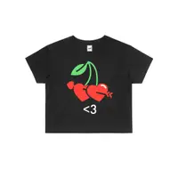 在飛比找蝦皮購物優惠-CUPID CHERRY CROP TEE (2 COLOR