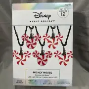 Disney Magic Holiday Mickey Mouse Shimmering Magic LED Light String
