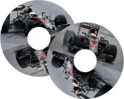 Wheelchair Spoke Guard Skins F1 Jenson Button Custom Design Sticker Personalised