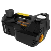 Hyperion Lift-Assist 12V Portable Hydraulic Floor Jack with Tire Inflator Air...