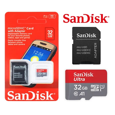 Micro SD Card SanDisk Ultra 32GB Class10 Memory Card 100Mb/s mobile phone AU