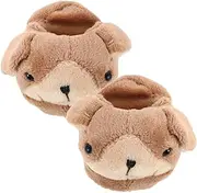 ORFOFE 1 Pair Doll Slippers Plush Cute Slippers for 18 Inch Dolls Doll Footwear Animal-Themed Slipper Doll Dressing up Accessories