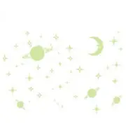 Removable Glow In The Dark Luminous Green Wall Stickers
