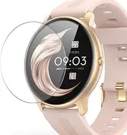 3 Pack Tempered Glass Screen Protector Film, compatible with AGPTEK LW11 smartwatch Smart Watch Protectors Guard