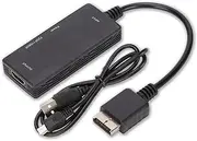 HDMI Cable for PlayStation1 2 3 Signal to HDMI Signal, HDMI Adapter Conversion Cable Replacement for PS1 PS2 PS3 Game Console, Connected to HDTV, Supports HDMI 16:9, 4: