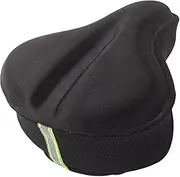 Bike Seat Cover - Waterproof Bike Saddle Cover with Reflective Strips | Comfortable Padded Bicyclee Saddle Cushion | Water & Dust Resistant Cover for Exercise Bikes, Road Mountain Bikes, Outdoor