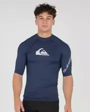 Quiksilver All Time Short Sleeve Rash Vest