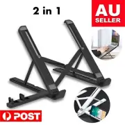 Ergonomic Portable Adjustable Laptop Stand Foldable Desktop Tray Holder Notebook