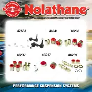 Rear Nolathane Suspension Bush Kit for MITSUBISHI LANCER CC GSR 4CYL 1994-1995