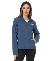 $160 The North Face Women's Apex Bionic 3 Zip Jacket Shady Blue Size Medium NWT