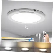 Combuh Battery Operated Ceiling Light LED Motion Sensor Rechargeable Ceiling