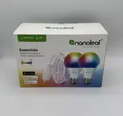Nanoleaf Essentials Smart Bulb & Smart 80” Lightstrip Bundle NEW IN BOX