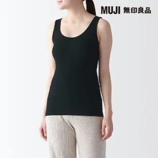 【MUJI 無印良品】女有機棉針織坦克背心(共3色)