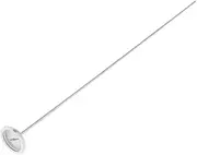 LOORGVEL Soil Thermometer for Gardening Soil Temperature Thermometer Stainless Steel Silver Soil Temperature Probe Soil Thermometer
