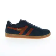 Gola Adult Mens Equipe Suede Lifestyle Sneakers Navy Rust Gum US 9
