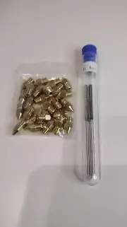0.4mm Mk8 Ender 3 Nozzles 25 Pcs 3d Printer Brass Nozzles Extruder For Makerbot
