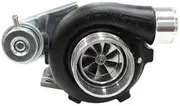 Aeroflow Boosted 5447.64 T28 Flange 5 Bolt Outlet GTX2871 Black - AF8005-2005BLK