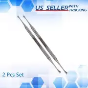 2Pcs Dental Tartar Remover Scalers Teeth Scraper Calculus Plaque Removal Tools