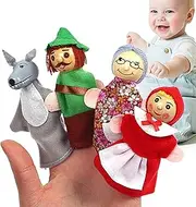 Finger Puppets - Storytelling Finger Doll | Educational Finger Puppets Cartoon Animal Finger Puppets for Decoration Kids Adults