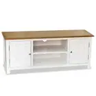 vidaXL TV Cabinet 120x35x48 cm Solid Oak Wood HEE
