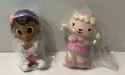 Disney Junior Doc McStuffins & Lambie Bath Fun Water Squirter By Just Play 5”