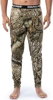[COLDPRUF] Men's Realtree APX Camo Print Base Layer Pant, Realtree APX